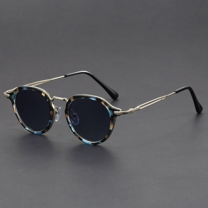 Premium Metal Circle Frame Sunglasses for Men and Women
