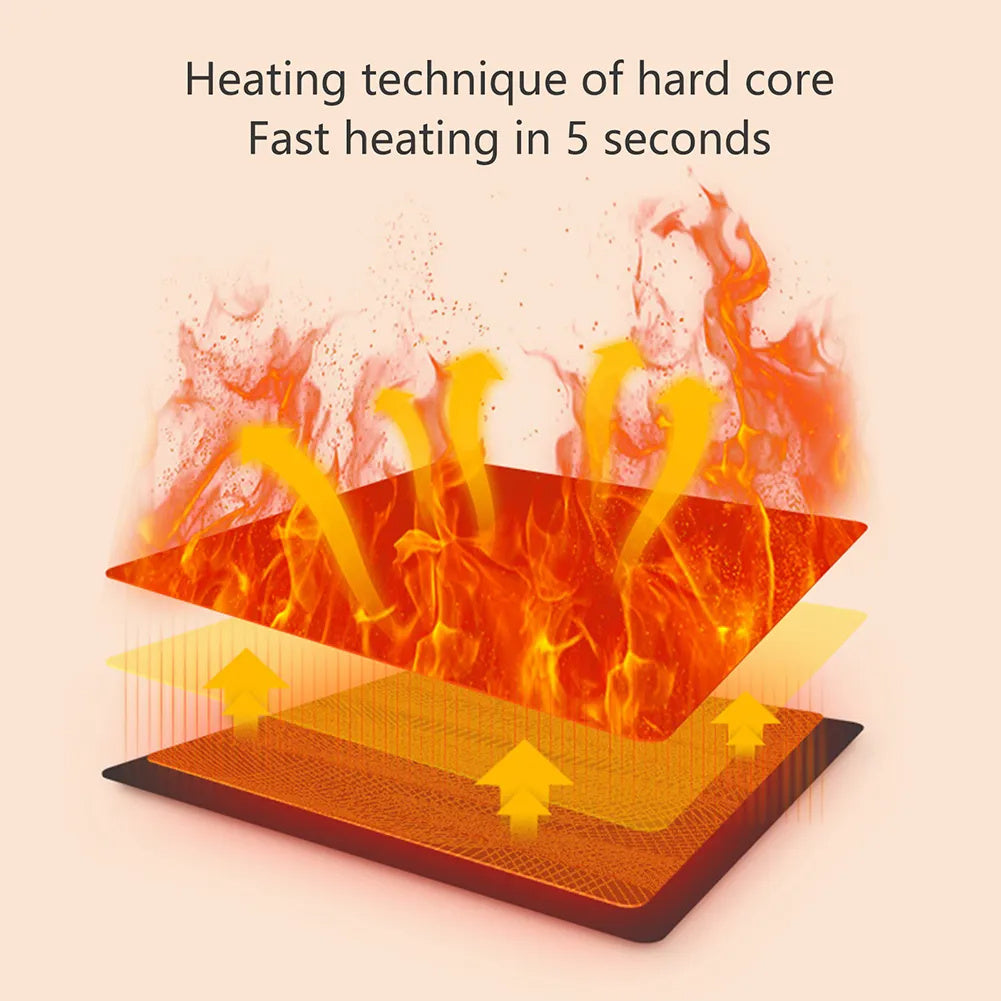 Adjustable USB Heated Scarf for Ultimate Warmth