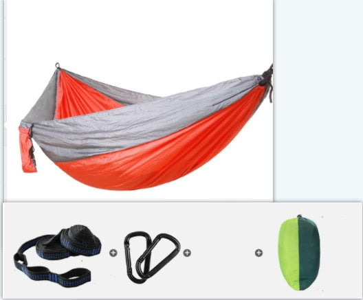 Premium Portable Nylon Parachute Double Hammock