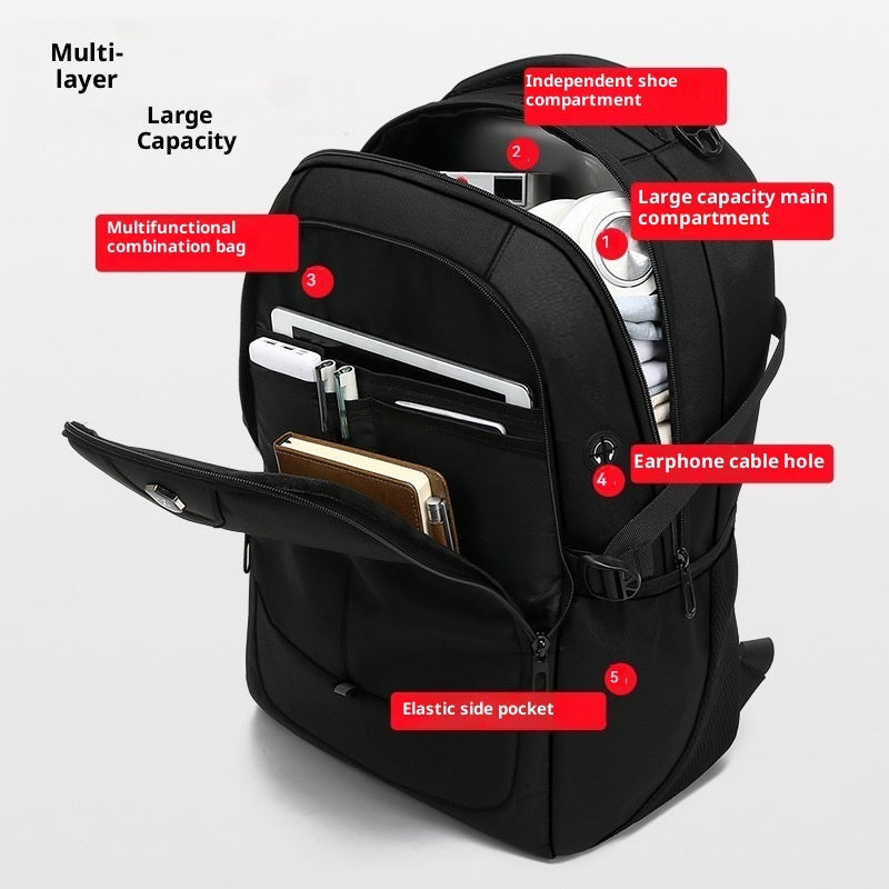 Premium Outdoor Men's Casual Sports Backpack - Large Capacity