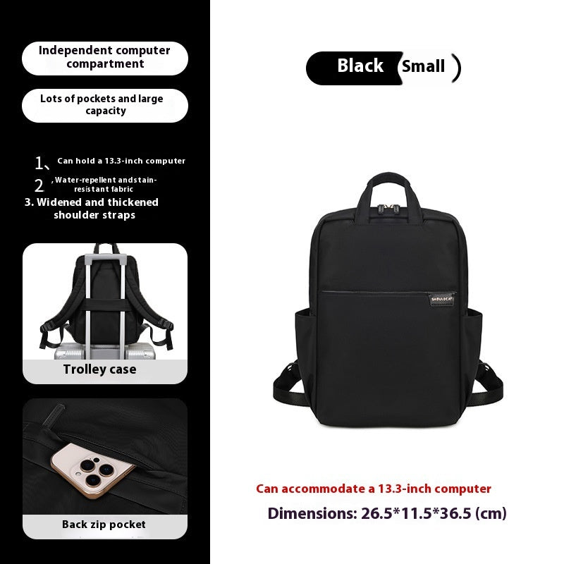 Elegant Canvas Travel Backpack for Women