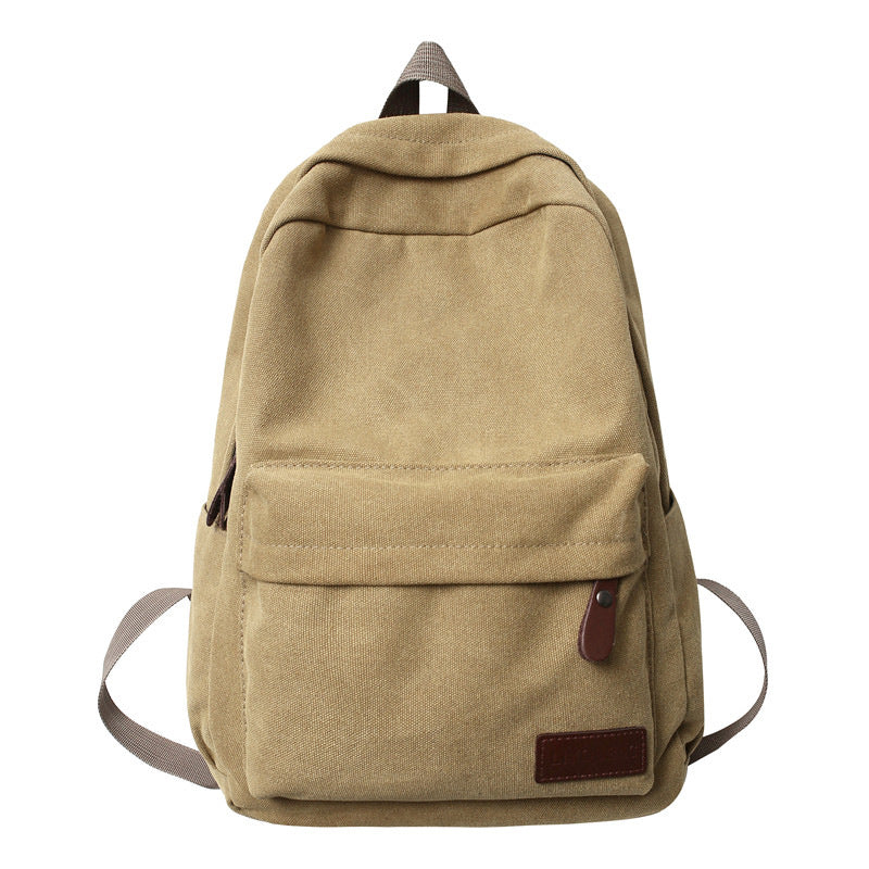 Mochila de Lona Premium para Viajes al Aire Libre