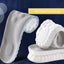 4D massage sports insole with a feeling of stepping on feces, PU fully padded air cloud insole - Korvel