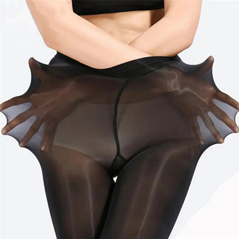 4D Shaping High-Elastic Stovepipe Pantyhose