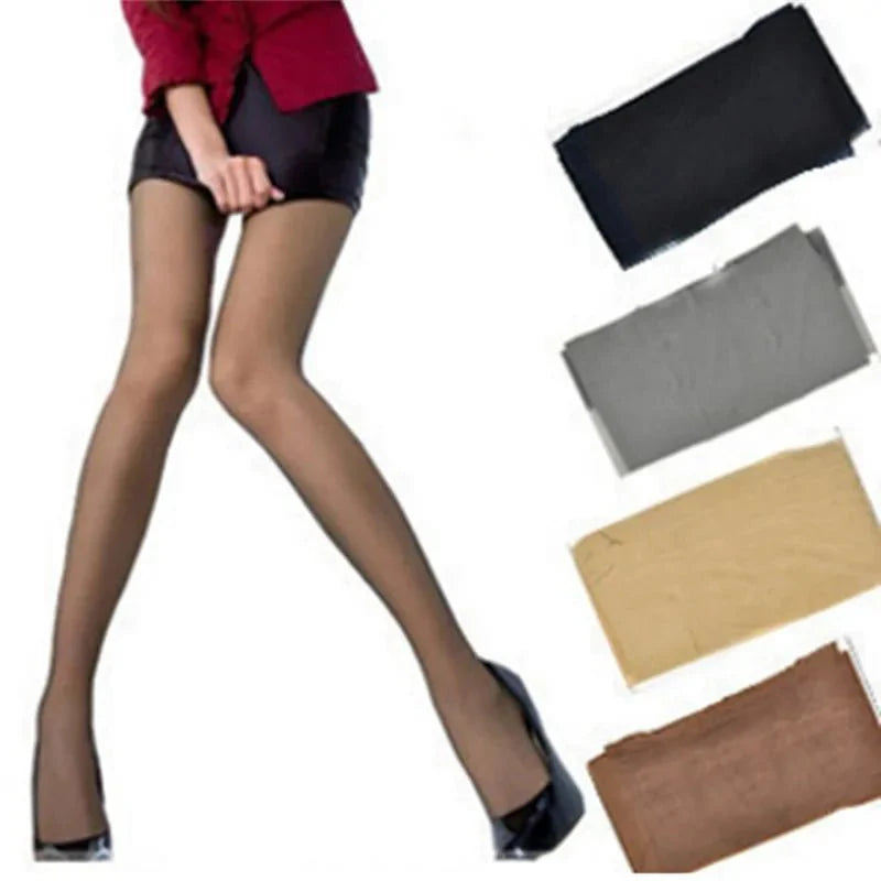 4D Shaping High-Elastic Stovepipe Pantyhose