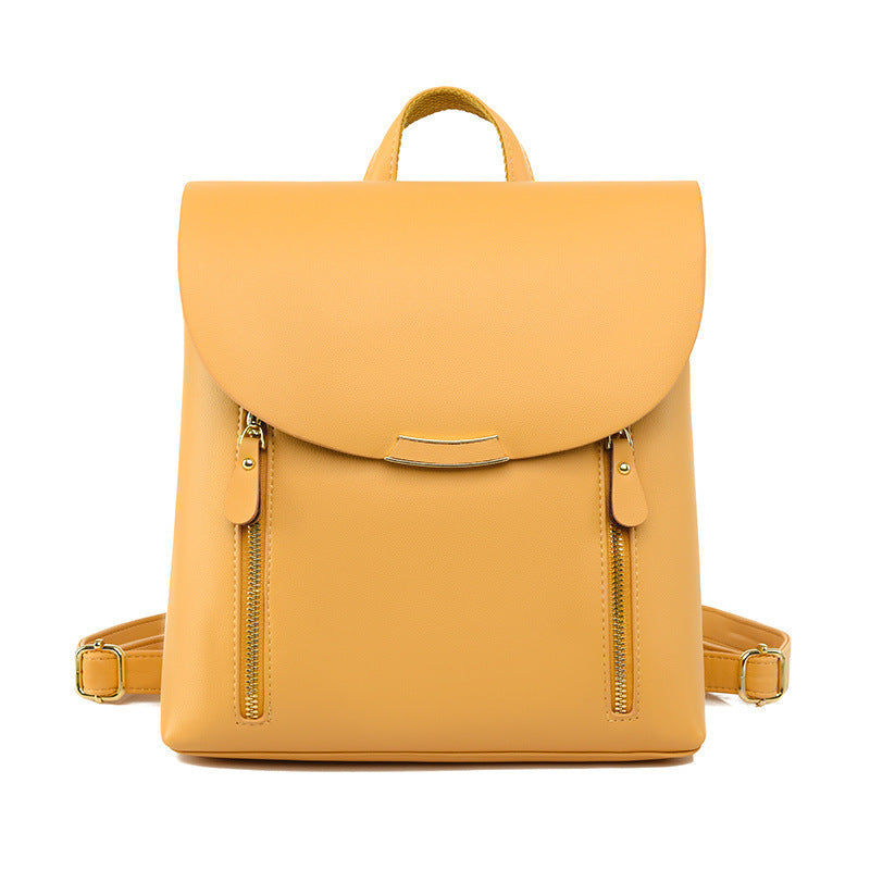 Sac de voyage en cuir souple pour femmes, grande capacité et à la mode
