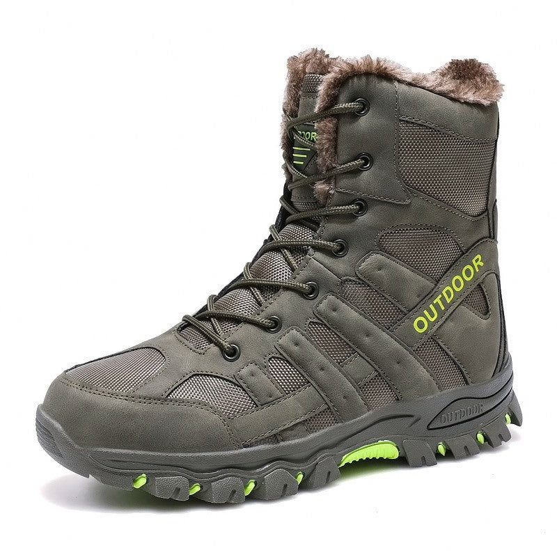 Bottes tactiques hautes pour hommes pour les aventures en plein air