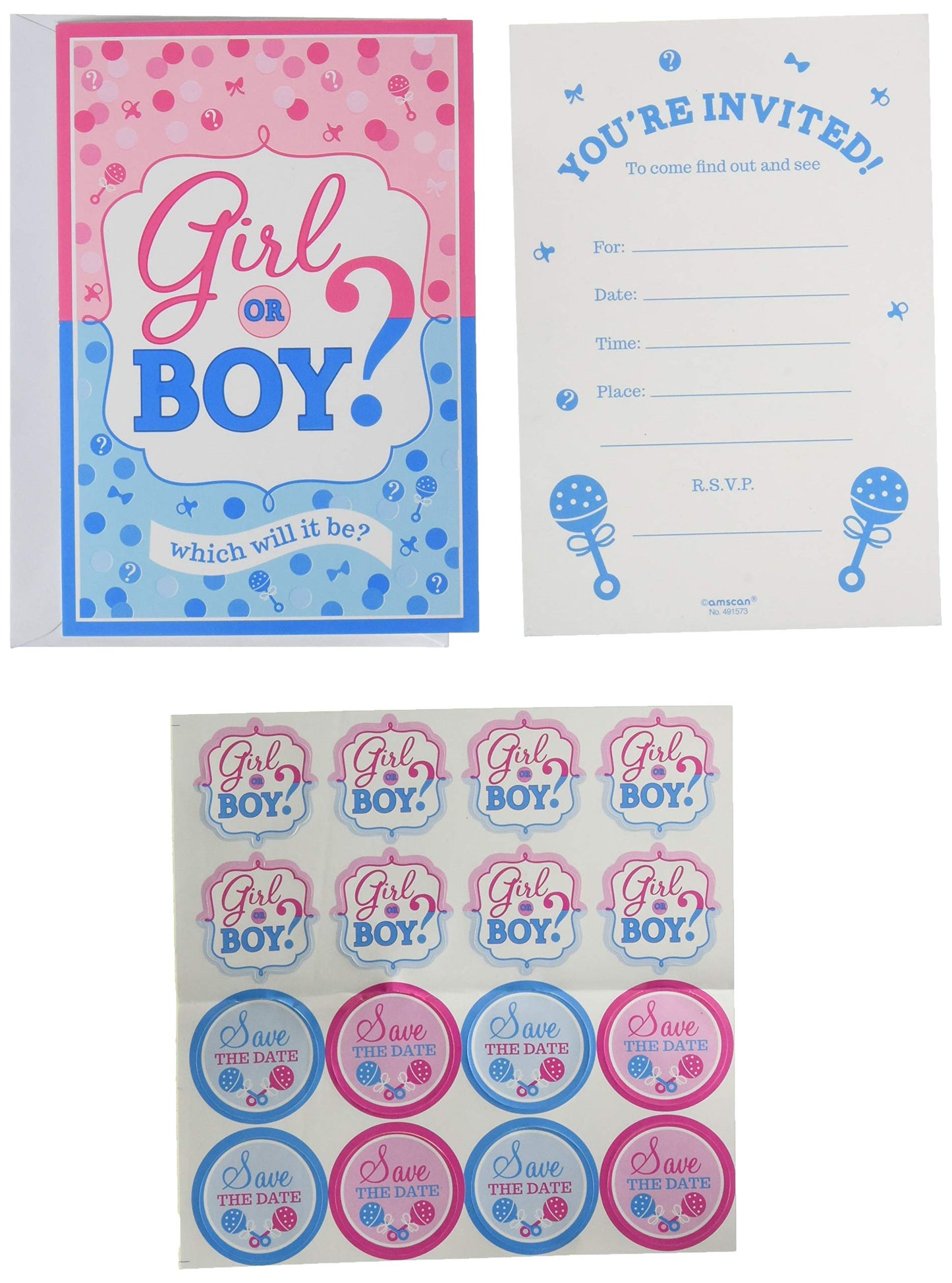 Invitaciones Premium para Niños o Niñas para Cada Celebración