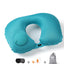 Portable Travel Inflatable U-Shaped TPU Pillow