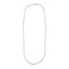 Chaîne en Argent Sterling Plaqué Rhodium - 3,0 mm