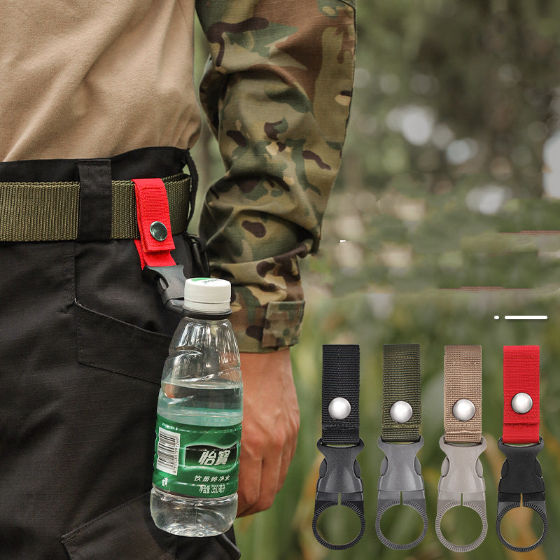 Premium Water Bottle Hook with Clip Buckle