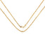 14K Yellow Gold 18-Inch Lite Rope Chain Necklace