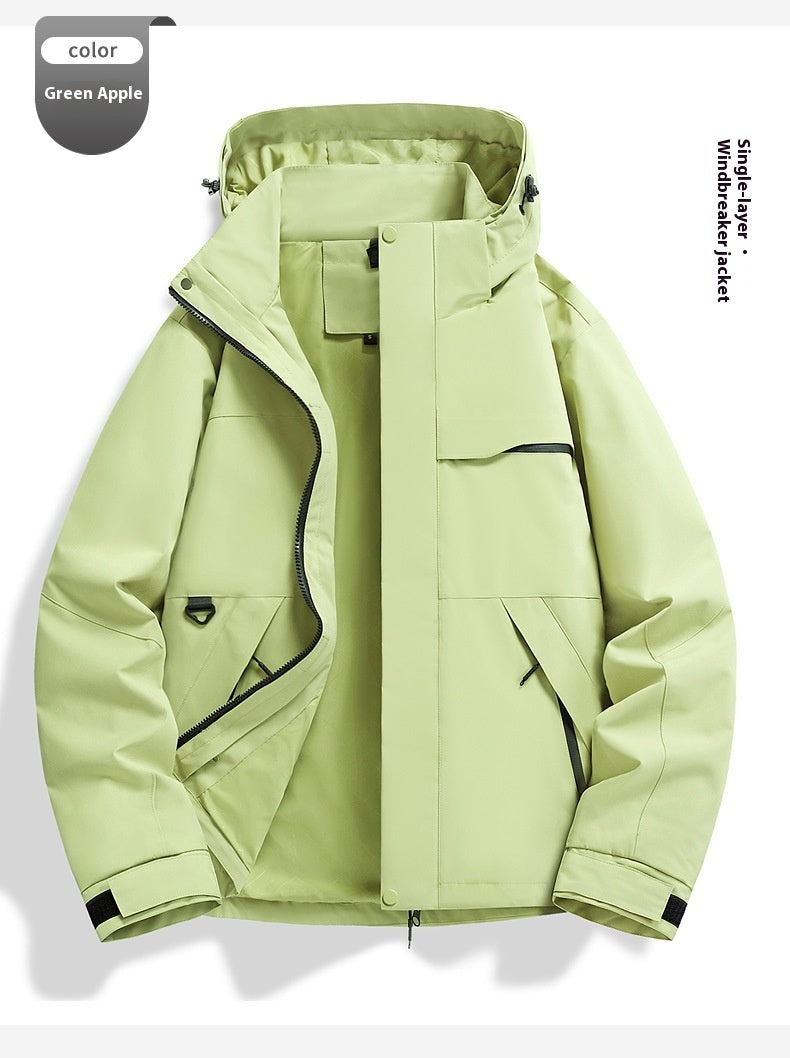 Veste Shell Impermeable et Coupe-Vent Premium pour Activités de Plein Air