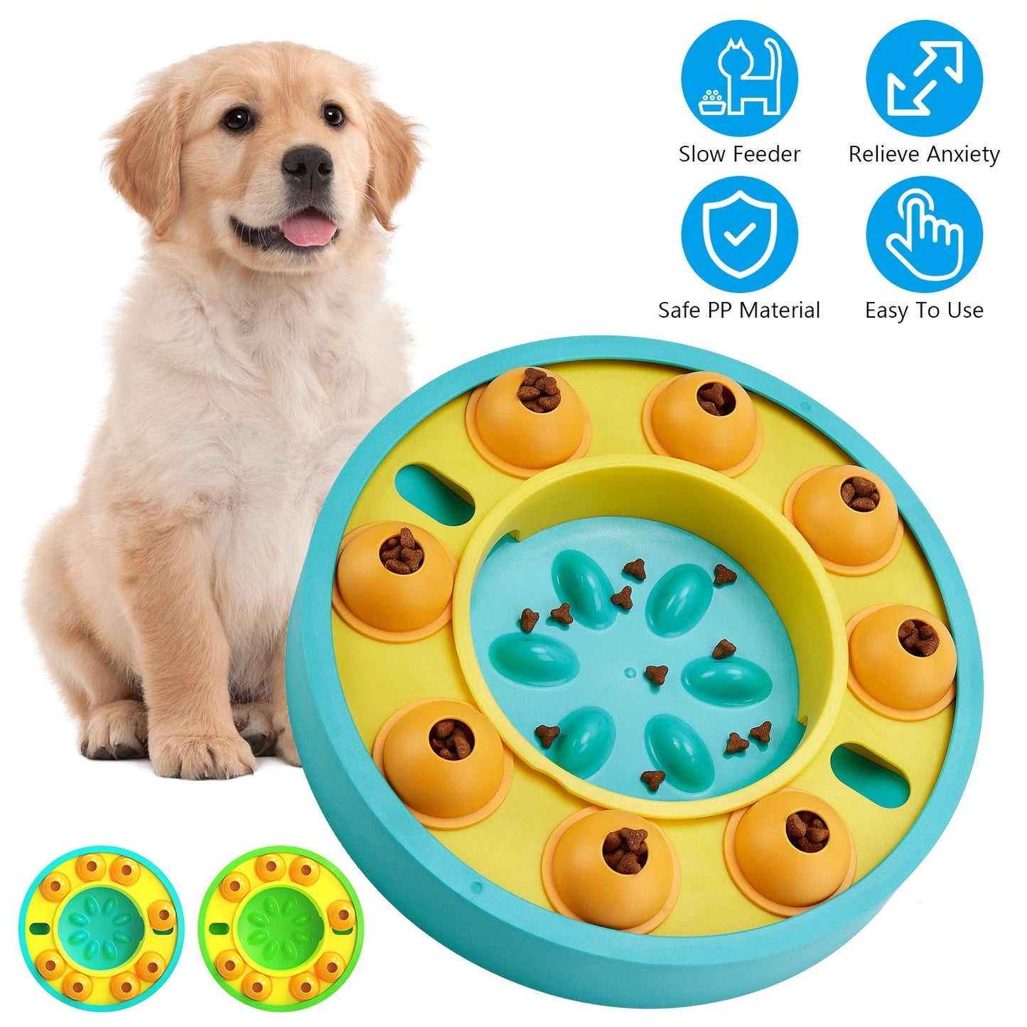 GBruno Comedero Puzzle para Perros