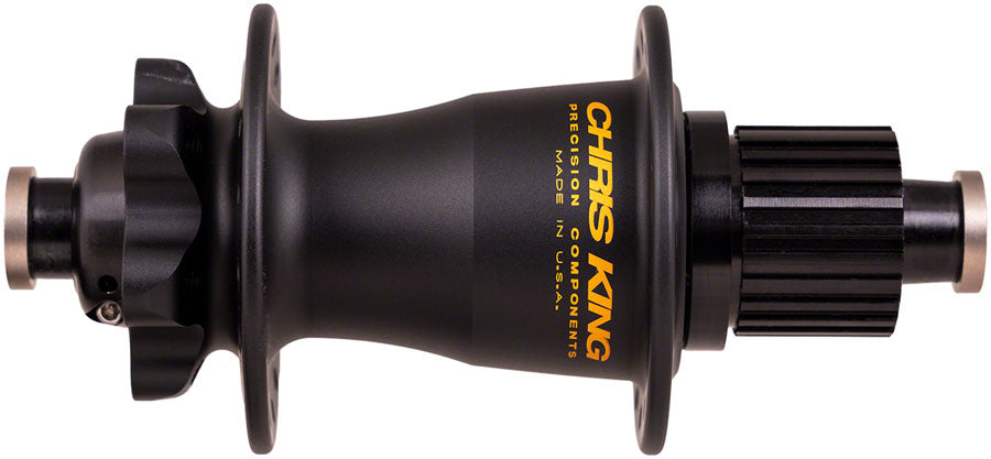 Buje Trasero Boost Chris King - 12 x 148mm 6-Bolt MicroSpline Negro Mate/Dorado 32H
