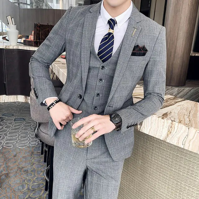 Traje de Negocios Premium para Elegancia Profesional