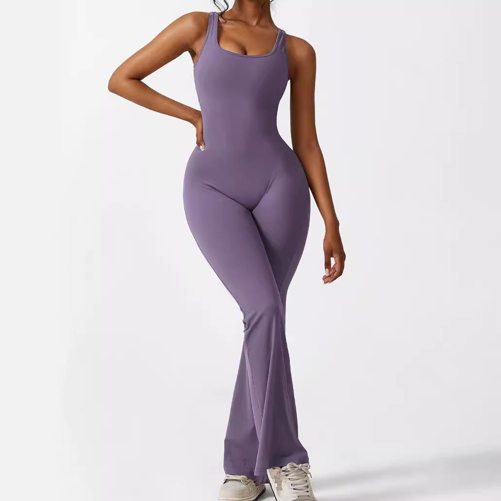 Combinaison Flare Sans Manches pour Femmes - Confort Élégant pour Chaque Occasion