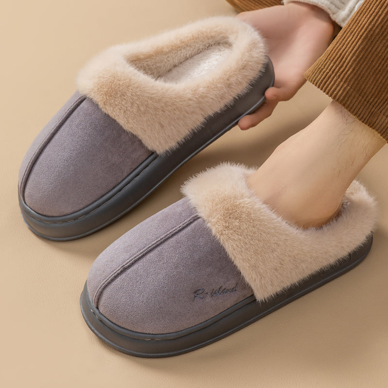 Chaussons Fluffy Premium pour Couples - Confort Intérieur Douillet