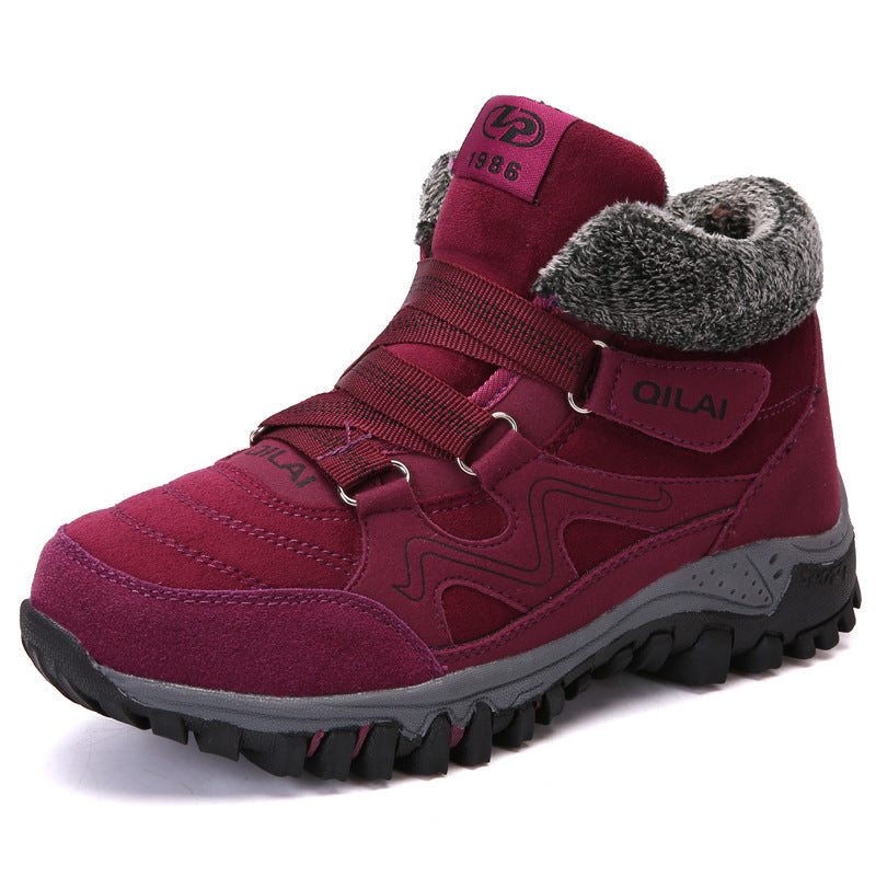 Bottes de neige rembourrées chaudes premium pour femmes
