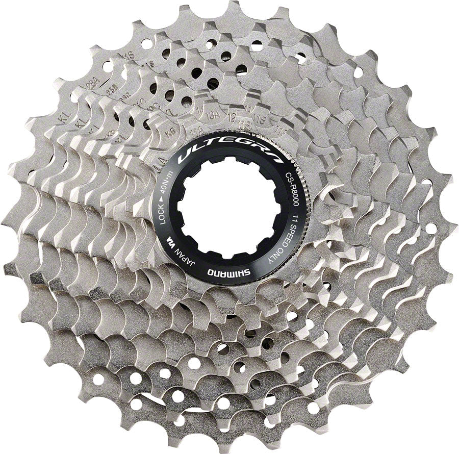 Cassette Shimano Ultegra CS-R8000 - 11 Velocidades 11-25t Plata