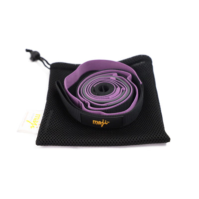 Maji Sports Elastic Yoga Straps with 9 Loops