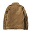 Manteau en coton chaud à col montant décontracté