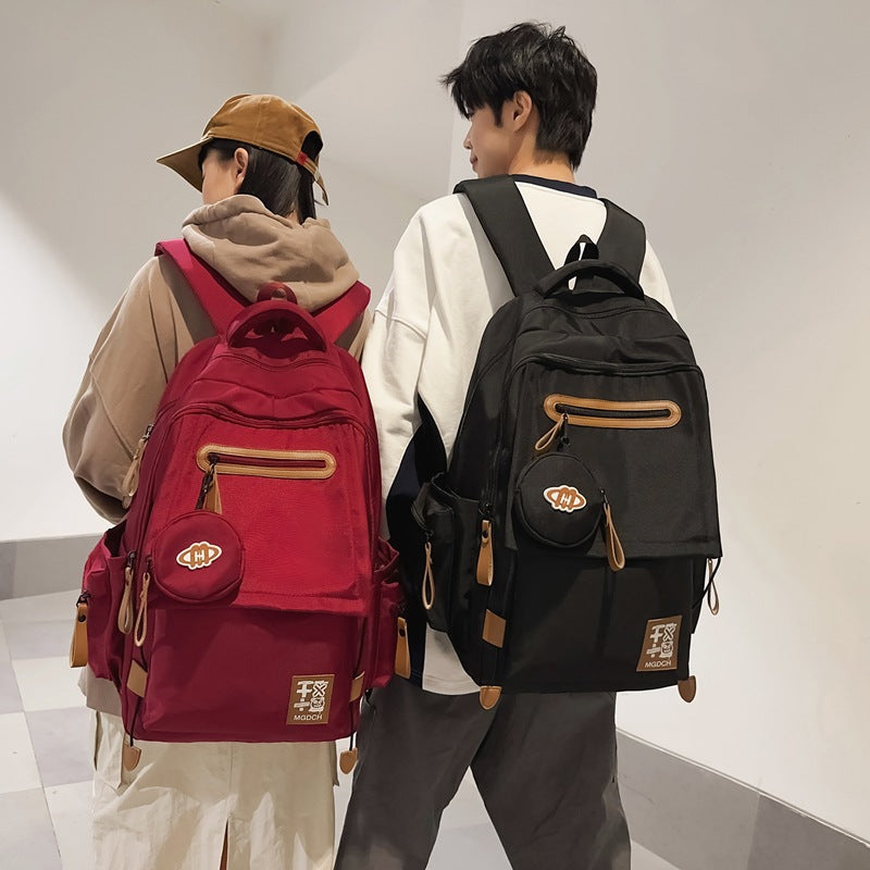 Large-Capacity School Backpack for Middle School Students