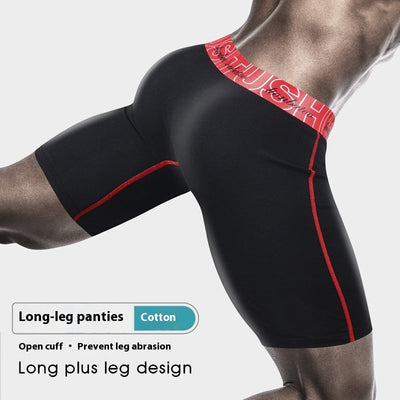 Men's Long Leg Cotton Boxers - Comfortable & Stylish
