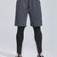 Shorts actifs pour hommes grande taille avec taille élastique