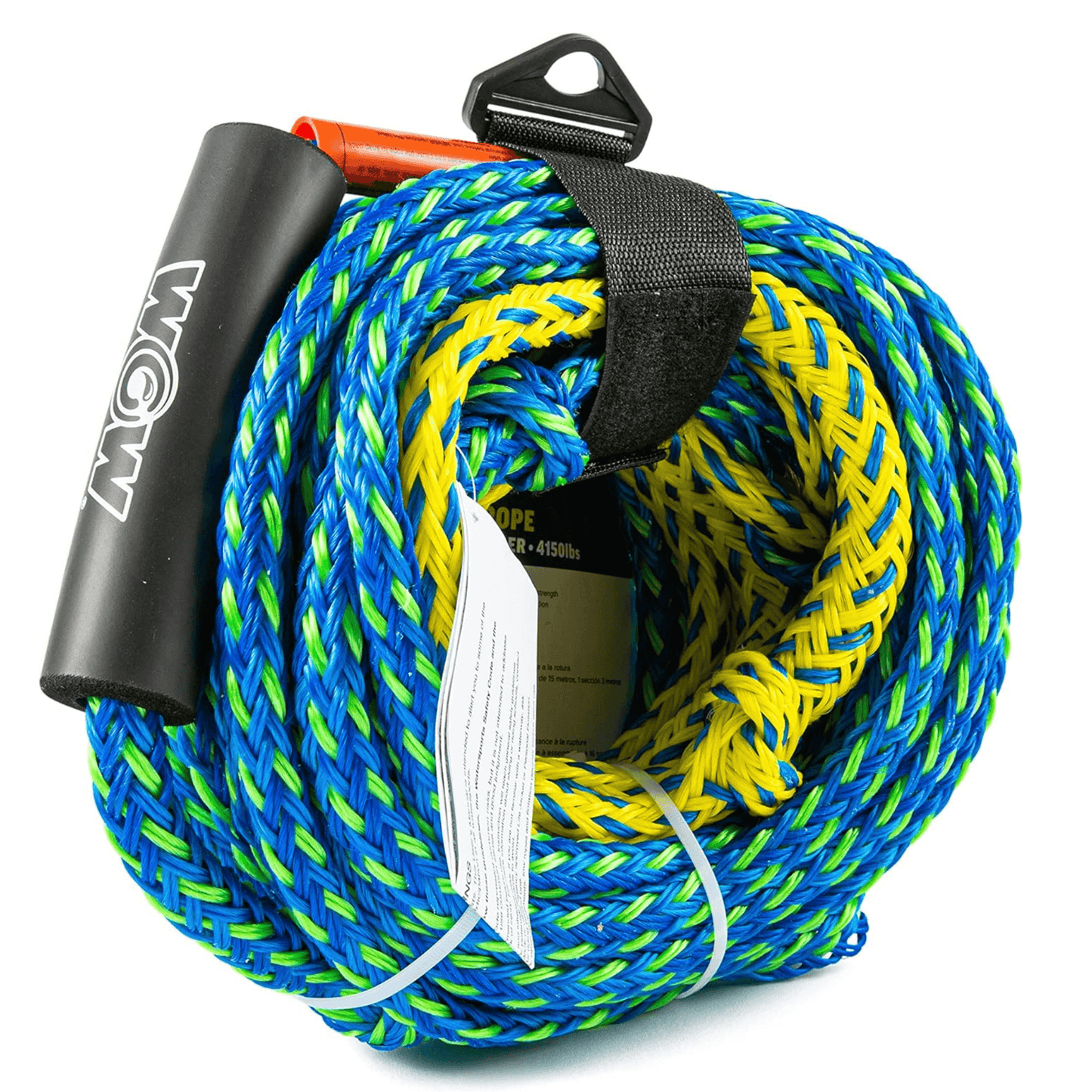 WOW Watersports 60ft 4-Rider Tow Rope with 2 Sections