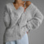Loose V-neck Button Cardigan for Women - Stylish Knitted Sweater