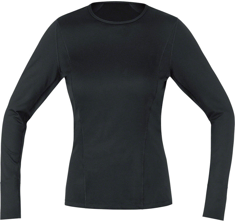 Gorewear M Base Layer Long Sleeve Shirt - Noir Femme Petit