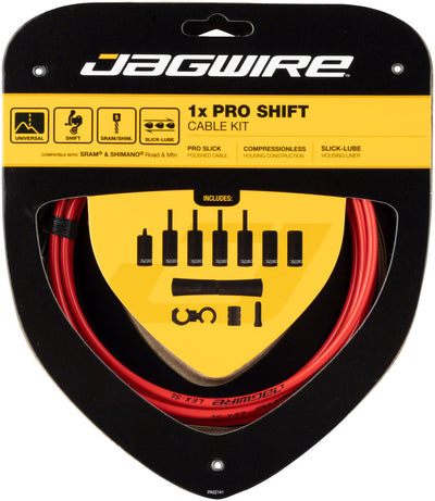 Jagwire 1x Pro Shift Kit for SRAM/Shimano - Red