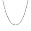 Chaîne en Argent Sterling 1,8 mm à Motif Corde Découpé