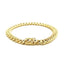 Bracelet Miami Cuban Semi-Solid en Or Jaune 10k - 7,20 mm