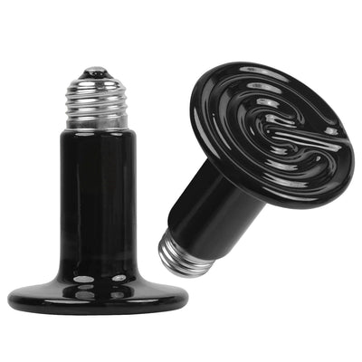 150W Ceramic Heat Lamp for Reptiles - 2 Pack
