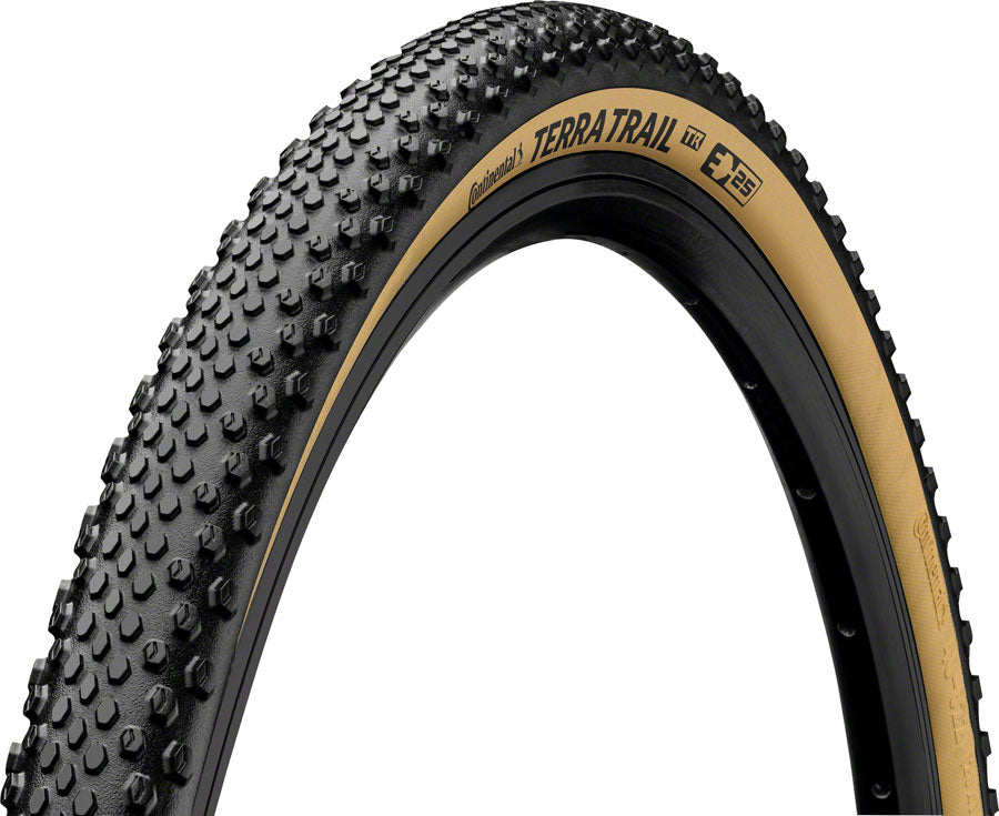 Pneu Continental Terra Trail - 650b x 47 Tubeless Pliant Noir/Crème
