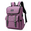 Mochila Retro de Viaje para Laptop de Hombre con Puerto USB