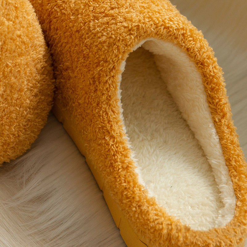 Furry Soft Winter Slippers for Women