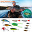 383-Piece Fishing Lure Tackle Kit for Bass Fishing