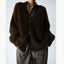 Loose V-neck Button Cardigan for Women - Stylish Knitted Sweater