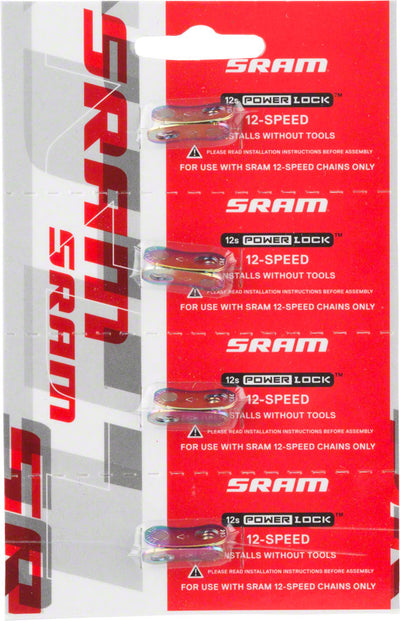 Maillon SRAM Eagle PowerLock pour chaîne 12 vitesses - Finition arc-en-ciel