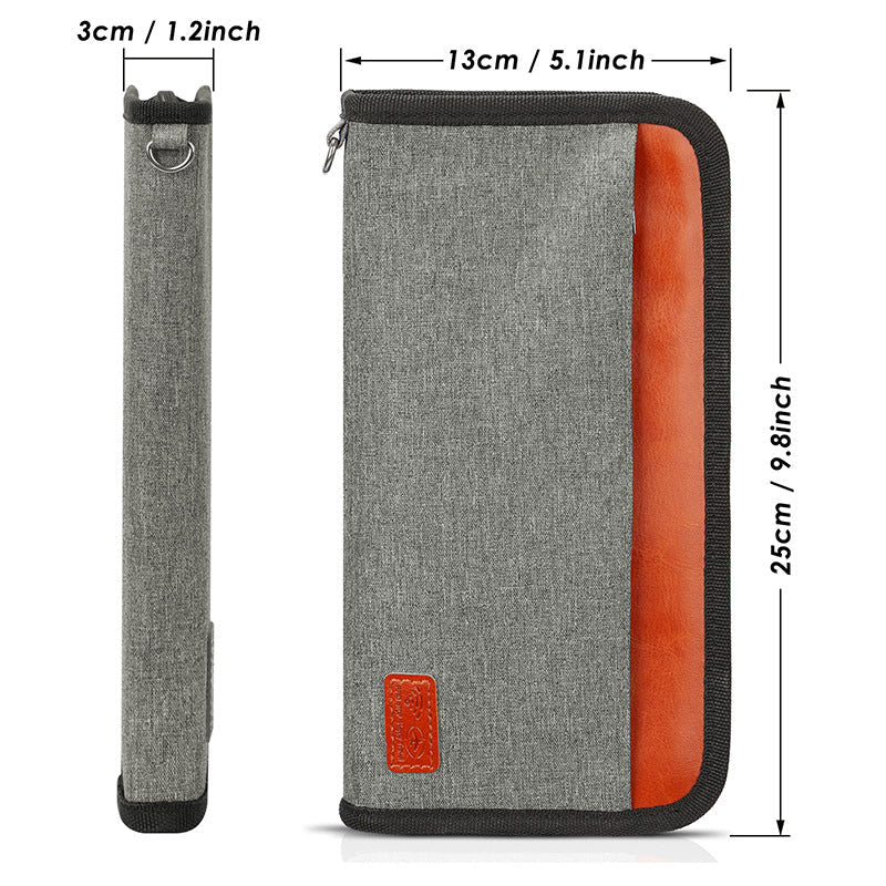 Funda para Pasaporte RFID de Gran Capacidad - Diseño Antirrobo