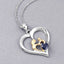 0.50 Carat Genuine Blue Sapphire Pendant in Sterling Silver