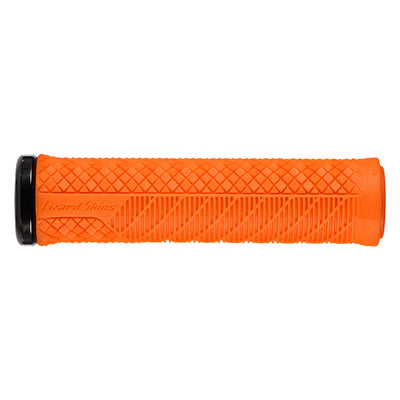 Lizard Skins Charger Lock On Grips - Orange & Black Clamps