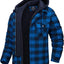 Men's Plaid Hooded Coat - Stylish Winter Outerwear
