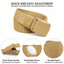 Cinturón Táctico Ajustable de Nylon XGear con Hebilla de Plástico