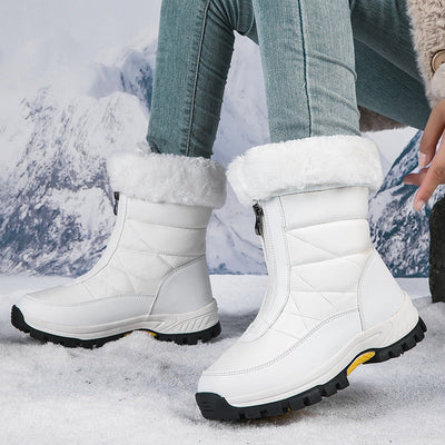 Botas de Nieve de Invierno para Mujer de Caña Alta para Deportes al Aire Libre