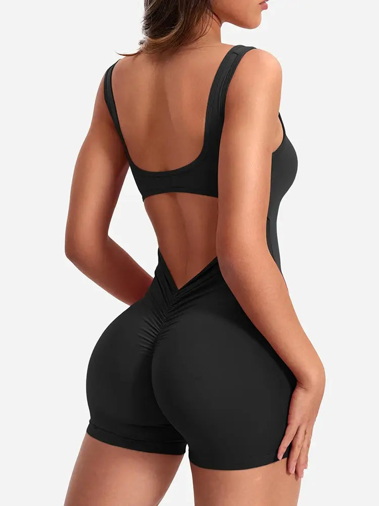 Women's Slim Fit Yoga Jumpsuit