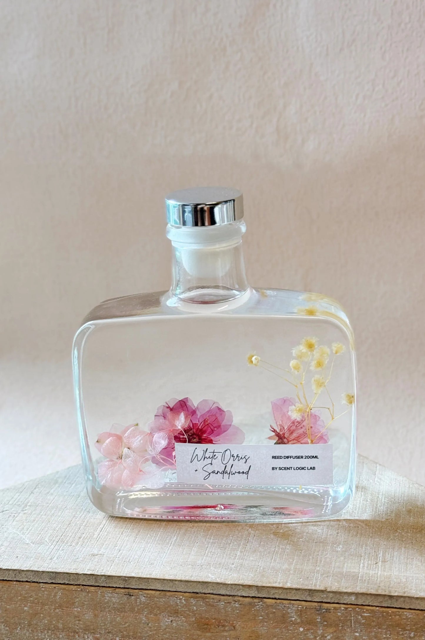 Diffuseur de parfum en roseaux botanique 6,8 oz - Parfum d'intérieur élégant